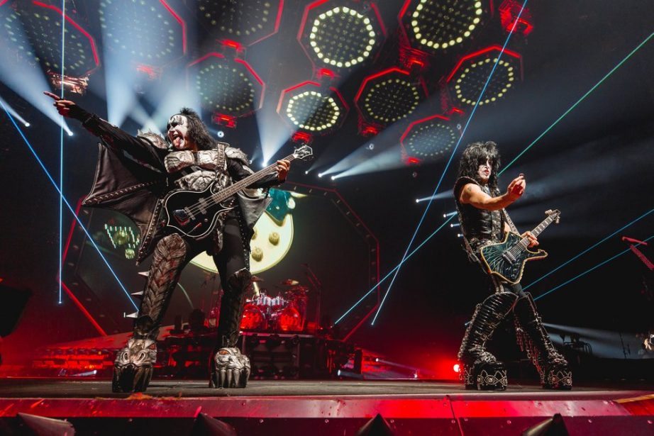 KISS on stage